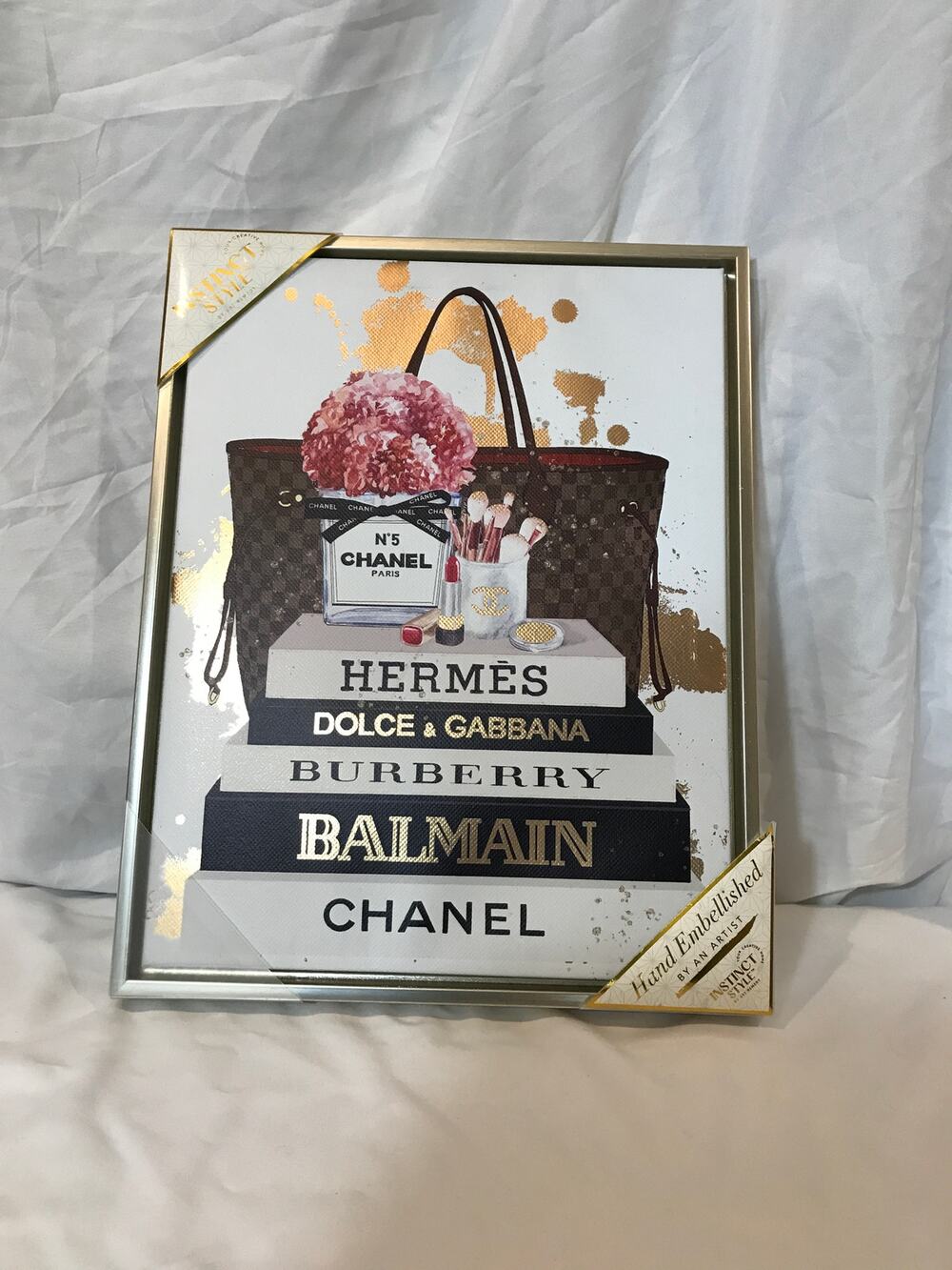 “Pretty Spring Time Books Glam and Purse Canvas” by Art Remedy